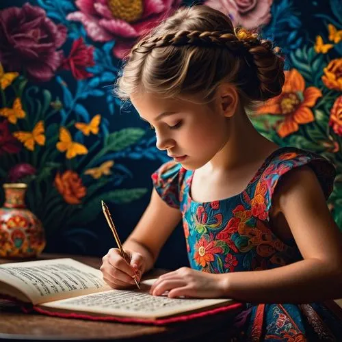 little girl reading,child with a book,child writing on board,girl studying,child's diary,children drawing,girl drawing,learn to write,children learning,children studying,girl praying,little girl in pink dress,to write,flower painting,girl picking flowers,coloring pages kids,child art,children's fairy tale,child portrait,home schooling,Photography,General,Cinematic