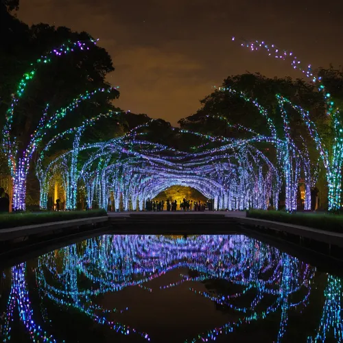 garland lights,garland of lights,dubai garden glow,brookgreen gardens,naples botanical garden,the holiday of lights,festival of lights,royal botanic garden,fest of lights,lights serenade,tree lights,kew gardens,botanical gardens,christmas lights,christmas light,christmas luminaries,palm house,the park at night,the palm house,light art,Photography,Documentary Photography,Documentary Photography 31