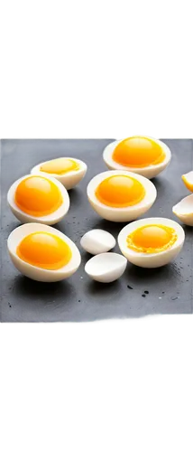 Cracked eggs, broken shells, golden yolks, white egg whites, scattered pieces, ceramic floor, morning light, shallow depth of field, realistic texture, soft focus, 3/4 composition, warm color tone, st