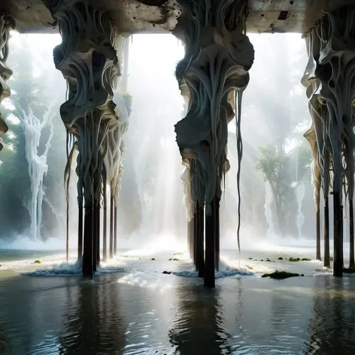 water mist,fountains,water fall,waterval,lagoon,fountain,Photography,General,Realistic