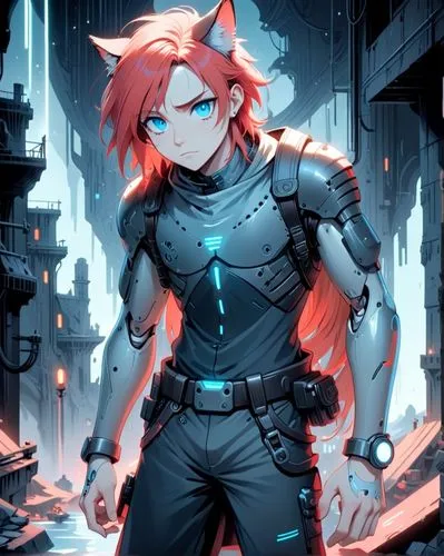 akuma,celldweller,naruko,demona,cinnabar,knux,Anime,Anime,Cartoon