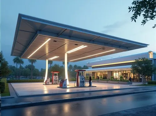 electric gas station,e-gas station,gas station,filling station,petrol pump,forecourts,ecomstation,forecourt,carports,ev charging station,gas pumps,pertamina,bus shelters,petroplus,car showroom,unipetrol,carport,ecopetrol,petrolium,gas pump,Photography,General,Realistic