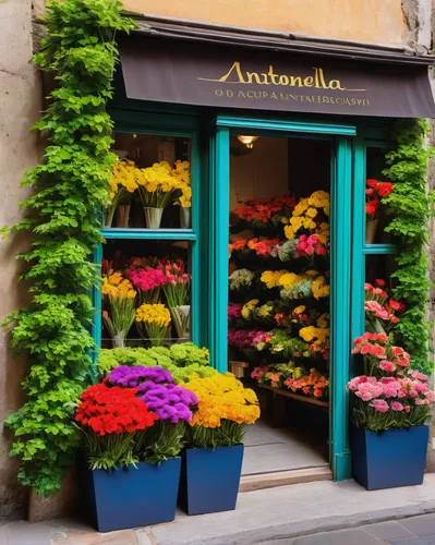 aix-en-provence,watercolor paris shops,flower shop,flower boxes,flower wall en,provence,paris shops,floral decorations,wreath of flowers,watercolor paris balcony,colorful facade,montmartre,flower wreath,flowerbox,french confectionery,flower pots,watercolor paris,flower booth,colorful flowers,paris balcony,Art,Classical Oil Painting,Classical Oil Painting 22