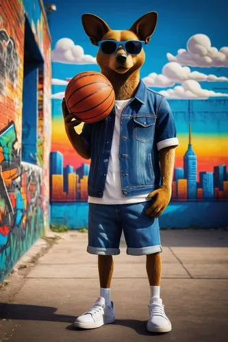 streetball,basketballs,basketballer,basketball player,sportacus,outdoor basketball,basketball,timberwolves,basketbal,pubg mascot,fireballer,filbert,grizzles,oski,nba,urbanfetch,mascots,hoopster,basketball court,raccoon,Art,Artistic Painting,Artistic Painting 06