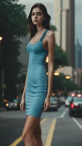 woman walking,girl in a long dress,blue dress,girl walking away,female model,a girl in a dress,female runner,nice dress,digital compositing,sheath dress,short dress,pedestrian,sexy woman,asian woman,torn dress,asian girl,see-through clothing,on the street,sprint woman,women fashion