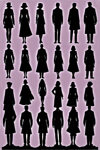 women silhouettes,graduate silhouettes,halloween silhouettes,perfume bottle silhouette,ballroom dance silhouette,woman silhouette,sewing silhouettes,cowboy silhouettes,crown silhouettes,mannequin silhouettes,female silhouette,couple silhouette,paper dolls,silhouettes,people characters,silhouette art,personifications,vector people,garden silhouettes,retro paper doll,Unique,Design,Character Design