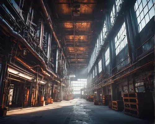 abandoned factory,empty factory,warehouses,industrial hall,warehouse,industrial ruin,industrial landscape,manufactory,old factory,factories,factory hall,industrie,industrial,industrielle,industrielles,warehousing,manufactories,deindustrialization,usine,industrialism,Conceptual Art,Sci-Fi,Sci-Fi 30