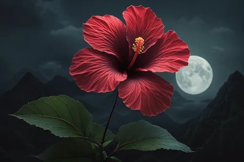 moonflower,red hibiscus,beach moonflower,flowers png,hibiscus flower,flower of passion,flower background,hippeastrum,hawaiian hibiscus,red flower,hibiscus flowers,hibiscus,floral poppy,exotic flower,red poppy,hibiscus and leaves,passion bloom,chinese hibiscus,anthurium,splendor of flowers,Illustration,Realistic Fantasy,Realistic Fantasy 17