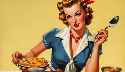 Track your food intake and know the exact calories consumed.,girl with cereal bowl,woman holding pie,diet icon,cornflakes,étouffée,woman eating apple,corn flakes,advertising figure,tin sign,cuisine cl