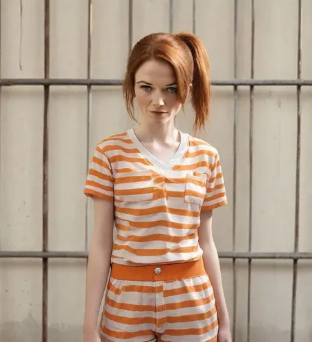 prisoner,horizontal stripes,orange,stripes,raggedy ann,striped,jumpsuit,striped background,detention,overalls,handcuffed,liberty cotton,carrot print,orange half,bright orange,orange color,orange cream,onesie,prison,a uniform,Photography,Natural