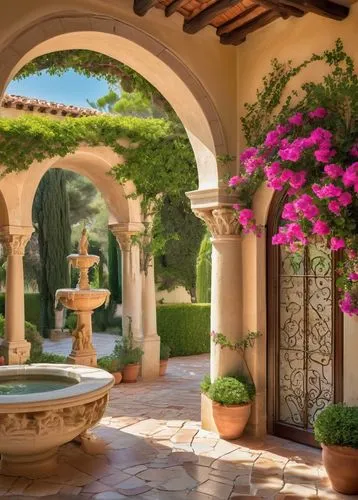 bougainvilleas,decorative fountains,spa water fountain,luxury bathroom,bougainvilleans,bougainvillea,bougainvillea azalea,stone fountain,courtyards,hacienda,water feature,provencal,palmilla,beautiful garden flowers,flowering vines,courtyard,floor fountain,patio,provencal life,spanish tile,Unique,Paper Cuts,Paper Cuts 08