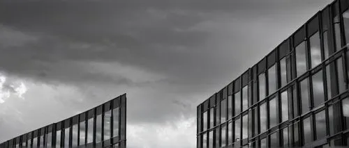 bicocca,opaque panes,tschumi,njitap,chipperfield,eisenman,grey clouds,jussieu,epfl,heygate,glass facades,against sky,hejduk,office buildings,zollverein,rikshospitalet,pinhole,office block,architekten,lasdun,Illustration,Realistic Fantasy,Realistic Fantasy 09