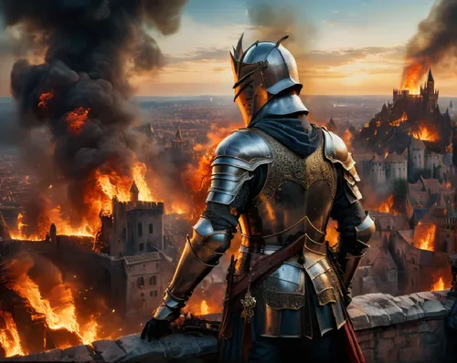 solaire,sieges,city in flames,crusade,peredur,hospitaller,Photography,General,Fantasy