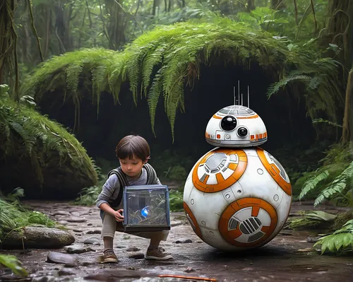 bb8-droid,bb-8,bb8,droid,r2d2,r2-d2,droids,starwars,digital compositing,star wars,next generation,children's background,cg artwork,world digital painting,kids' things,luke skywalker,photoshop manipulation,disney baymax,sci fiction illustration,fantasy picture,Art,Artistic Painting,Artistic Painting 04