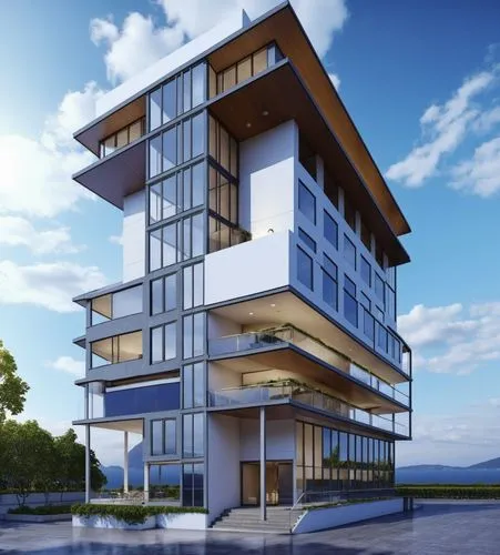 modern architecture,penthouses,cubic house,modern building,modern house,multistorey,Photography,General,Realistic