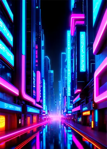 cybercity,neon lights,neon light,neon arrows,cyberscene,neons,cyberworld,polara,neon,abstract retro,cybertown,neon sign,colorful city,synth,shinjuku,metropolis,cyberia,retro background,tron,cyberpunk,Conceptual Art,Sci-Fi,Sci-Fi 26