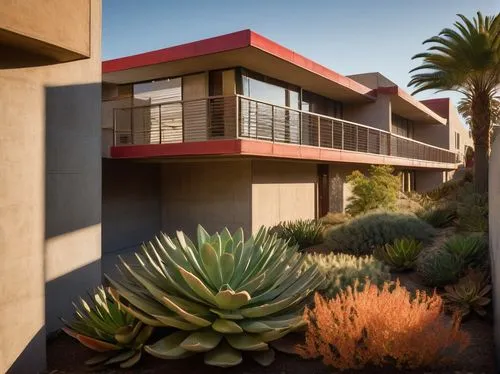 mid century house,mid century modern,neutra,dunes house,xeriscaping,midcentury,aloes,eichler,mid century,desert plant,arcosanti,sonoran,desert plants,southwestern,modern architecture,corbu,landscaped,palm springs,scottsdale,cantilevered,Illustration,Paper based,Paper Based 27