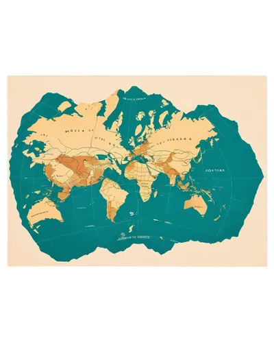 robinson projection,supercontinents,world map,pangaea,world's map,supercontinent,map of the world,cylindric,old world map,continents,landmasses,the eurasian continent,paleogeography,pangea,geographia,globalizing,continent,worldgraphics,bathymetry,lithospheric,Illustration,Japanese style,Japanese Style 08