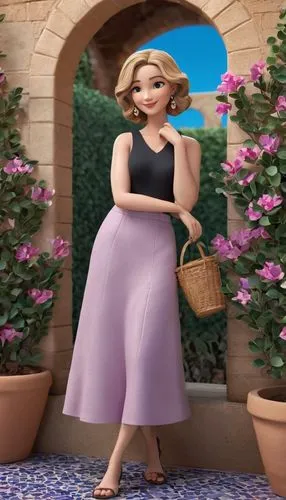 rapunzel,disney character,nutrisystem,lois,tiana,fiordiligi,Unique,3D,3D Character