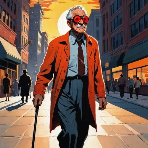 hellblazer,stan lee,stanlee,excelsior,excelsiors,steranko,Illustration,American Style,American Style 09