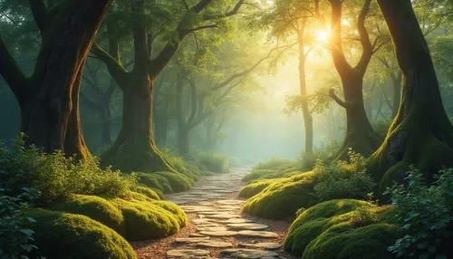 forest path,tree lined path,the mystical path,wooden path,pathway,fairytale forest,forest road,the path,hiking path,green forest,fairy forest,forest glade,path,forest of dreams,forest landscape,enchanted forest,tree top path,moss landscape,germany forest,forest floor,Photography,General,Realistic