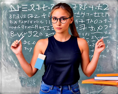 algebra,girl studying,computer science,tutoring,girl at the computer,calculus,computer code,tutor,calculations,calculating paper,mathematics,academic,correspondence courses,chalkboard background,math,calculate,professor,nerd,school enrollment,geek pride day,Conceptual Art,Oil color,Oil Color 24