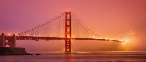 Golden Gate Bridge on a Foggy 4th of July Night by Xyclopx,golden gate,the golden gate bridge,goldengatebridge,golden gate bridge,golden bridge,spit bridge,bay bridge,rainbow bridge,san francisco,fogg