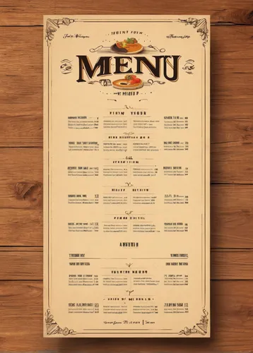 Design a vintage-themed menu using freefonts.,menu,course menu,healthy menu,breakfast menu,christmas menu,the dining board,restaurants,mediterranean cuisine,fine dining restaurant,restaurants online,c