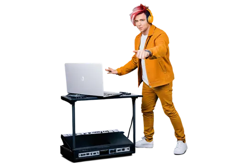 deskjet,man with a computer,blur office background,pyrotechnical,computer graphic,dj,computer freak,computer art,computer,computerologist,pc speaker,3d render,mac wallpaper,djn,deskpro,proleter,theremin,digital creation,computer graphics,computed,Illustration,Retro,Retro 18