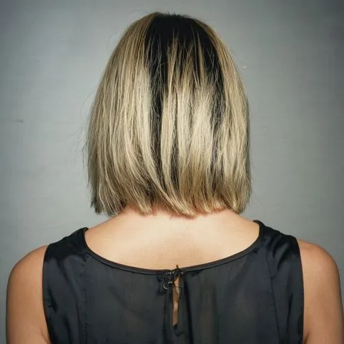 asymmetric cut,short blond hair,back of head,bob cut,shoulder length,blonde woman,colorpoint shorthair,pixie-bob,layered hair,blonde,hair shear,half profile,full-profile,woman's backside,photo of the back,blond hair,blond,smooth hair,pixie cut,profile,Photography,General,Realistic