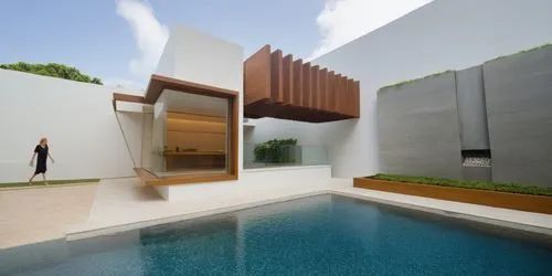 corten steel,modern house,cubic house,cube house,modern architecture,garden design sydney,Photography,General,Realistic