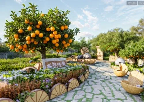 orange tree,fruit tree,vegetables landscape,fruit trees,tangerine tree,growing mandarin tree,oranges,vegetable garden,citrus plant,half of the oranges,fruit stands,tangerines,fruit market,fruit fields,citrus food,citrus fruits,tangerine fruits,asian green oranges,fruit stand,kumquat