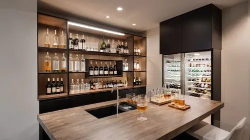 wine bar,liquor bar,wine rack,bar counter,enoteca,wine bottle range,modern kitchen interior,minibar,wine boxes,pantry,armagnacs,brandy shop,corkage,modern kitchen,modern minimalist kitchen,kitchen design,larder,gaggenau,bar,bandier,Photography,General,Realistic