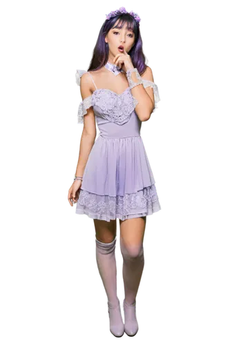 doll dress,purple dress,dress doll,la violetta,pale purple,png transparent,halloween costume,ako,viola,tutu,soprano lilac spoon,veil purple,light purple,pinup girl,lilac,purple rizantém,purple,white purple,female doll,purple background,Illustration,American Style,American Style 04