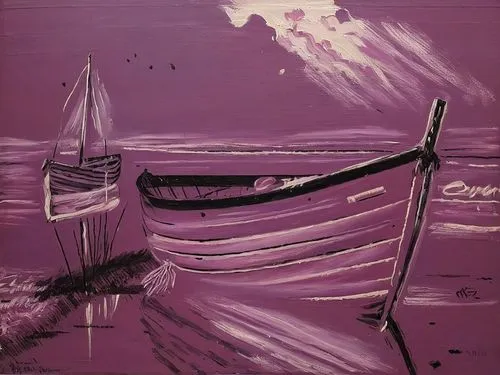 la violetta,sailing blue purple,boat landscape,sailboard,sailboat,sailing boat,Illustration,Abstract Fantasy,Abstract Fantasy 14