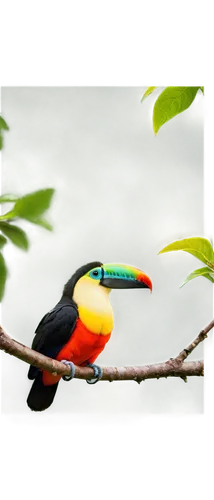 toucan perched on a branch,chestnut-billed toucan,keel-billed toucan,yellow throated toucan,perched toucan,keel billed toucan,toco toucan,toucan,pteroglossus aracari,orange-breasted sunbird,aracama,pteroglosus aracari,brown back-toucan,river kingfisher,minivet,orange-bellied flowerpecker,characidae,toucans,toucanet,colorful birds,Illustration,Paper based,Paper Based 01