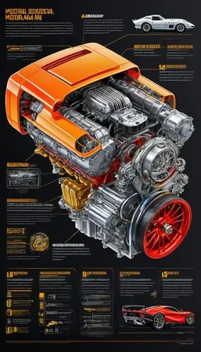 vector infographic,mclaren automotive,chevrolet opala,chevrolet ss,chevrolet impala,mercury cyclone,automotive engine timing part,chevrolet chevelle,lamborghini diablo,car engine,dodge challenger,chevrolet corvette,automotive engine part,porsche 928,internal-combustion engine,car-parts,porsche turbo,automotive design,porsche 917,lamborghini murciélago,Unique,Design,Infographics