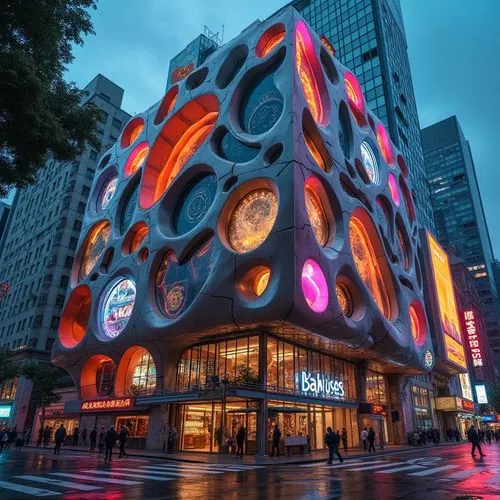 radio city music hall,bloomingdales,niketown,hongdan center,cinerama,macys,guggenheim museum,atlas theatre,walt disney center,colorful facade,large store,msg,department store,music store,madison square garden,luminato,apple store,shopzilla,costanera center,danube centre,Photography,General,Realistic