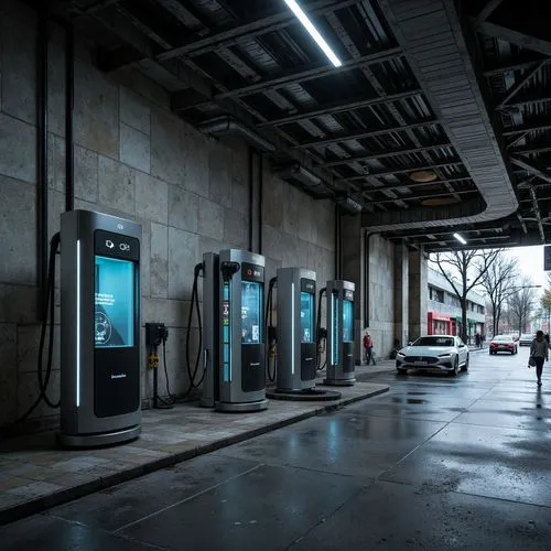 ev charging station,electric gas station,payphones,gas pumps,ecomstation,supercharging,parking machine,e-gas station,charge point,electric charging,petrol pump,filling station,forecourt,phevs,gas pump,kiosks,parking system,gas station,forecourts,e-car in a vintage look