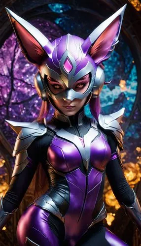 symetra,catwoman,xmen,nova,huntress,fran,fennec,malva,abra,x-men,mara,purple,purple skin,x men,purple wallpaper,lopushok,tiber riven,fierce,rocket raccoon,mammal,Photography,General,Fantasy