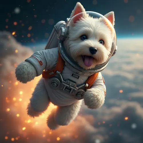 superdog,astronaut,astronautical,taikonaut,space walk,astronautic