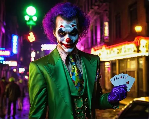 joker,riddler,gambler,magician,poker,ringmaster,las vegas entertainer,ledger,magic tricks,play cards,playing cards,dice poker,neon carnival brasil,trickster,playing card,suit of spades,ace,neon body painting,entertainer,blackjack,Illustration,Realistic Fantasy,Realistic Fantasy 38