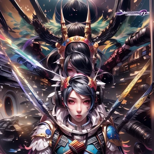 yi sun sin,hwachae,game illustration,xiaochi,xizhi,amano,wuchang,female warrior,dragon li,bianzhong,yuanyang,goki,swordswoman,xun,mulan,xiangwei,katana,haegen,taiwanese opera,zui quan