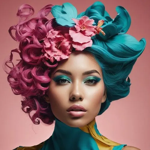 rankin,colourist,pop art colors,artist color,toucouleur,vibrant color,color turquoise,colourists,asian woman,colorist,trend color,hairpieces,fashion vector,colorists,vibrantly,colorations,pop art style,coloration,teal blue asia,kimora,Photography,Artistic Photography,Artistic Photography 05