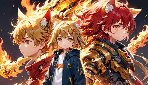 fire background,burning hair,dragon slayers,dragon fire,fire angel,fire devil,flame spirit,fire birds,the three magi,explosion,trio,fire and water,fire siren,spark fire,fire poi,explosions,fire kite,flame of fire,fire land,dragons,Anime,Anime,General