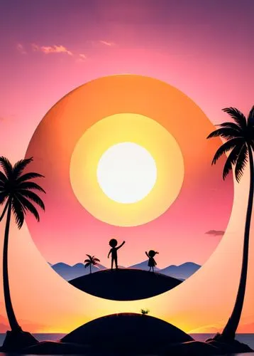 sun,sunburst background,soundcloud logo,palm tree vector,summer icons,3-fold sun,sol,reverse sun,summer background,soundcloud icon,summer clip art,life stage icon,palm tree silhouette,sunset,honolulu,retro background,double sun,delight island,sunset beach,sun eye,Unique,3D,3D Character