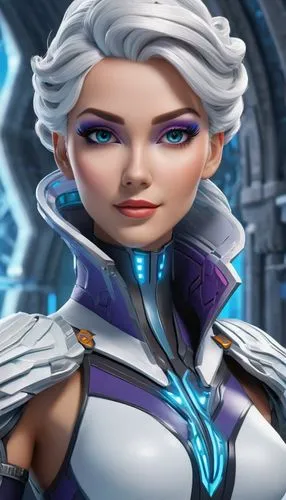 lilandra,jaina,ororo,amora,liara,karpas,Unique,3D,3D Character