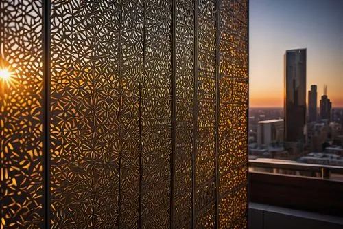 9 11 memorial,bronze wall,gold wall,corten steel,glass wall,metal cladding,adjaye,bobst,window curtain,glass facade,chicago skyline,panels,the observation deck,gold filigree,tishman,windowpanes,glass panes,rencen,frosted glass pane,golden light,Conceptual Art,Daily,Daily 02