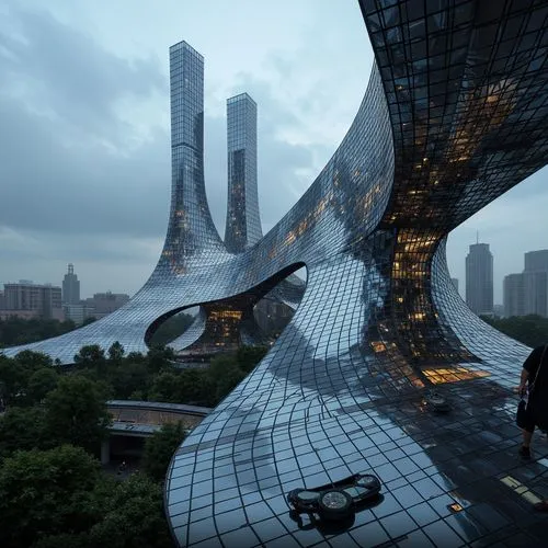 futuristic architecture,futuristic art museum,arcology,futuristic landscape,morphosis,sky space concept,shangai,safdie,shenzhen,futurist,oscorp,cybercity,futuristic,shanghai,kaidan,megacorporation,unbuilt,megastructure,guangzhou,megacorporations