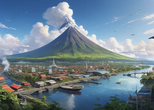 stratovolcano,mayon,volcanos,krafla volcano,philippine,philippines scenery,mindanao,volcano,volcanoes,honolulu,philippines,the volcano,polynesia,philippines php,world digital painting,samoa,southeast asia,volcanic landscape,vietnam,tahiti,Art,Classical Oil Painting,Classical Oil Painting 12